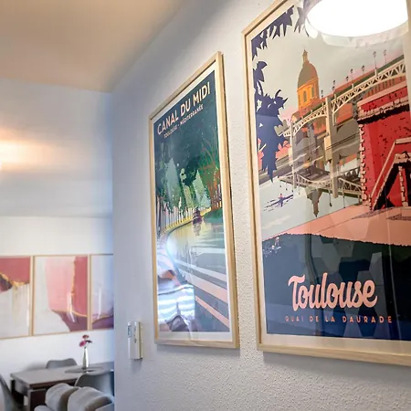 Lägenhet L Antre Ensoleillee Du Minotaure, Parking Toulouse