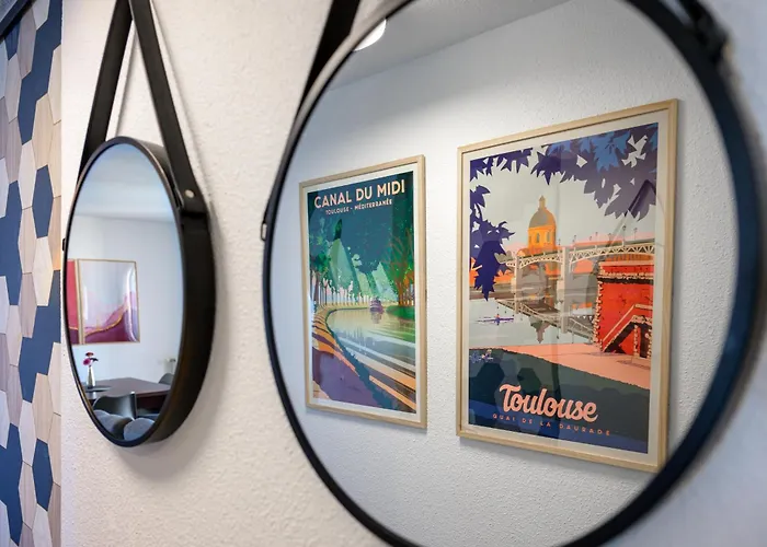 Appartement L Antre Ensoleillee Du Minotaure, Parking Toulouse